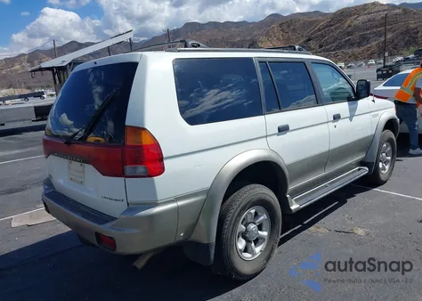 1999 Mitsubishi Montero Sport Ltd from USA, damaged, VIN JA4LS41R7XP004831